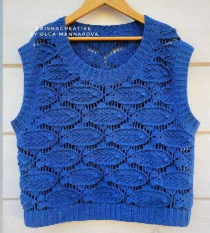 blusas de crochê e tricô