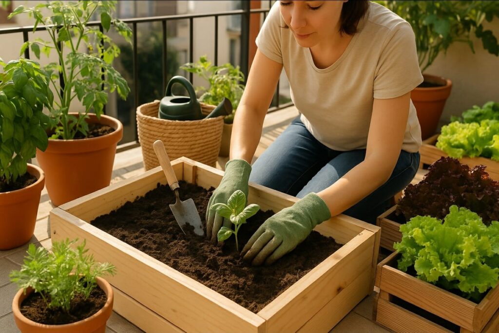 como cultivar alimentos em casa