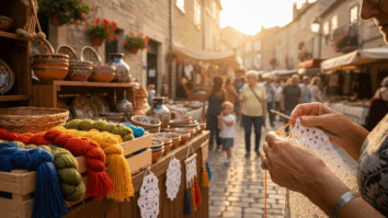 Cidades criativas ao redor do mundo com feiras de artesanato, ateliês coloridos e ruas repletas de arte e design local — atmosfera cultural vibrante e inspiradora para amantes de hobbies e lazer.