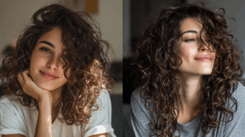 Imagem gerada por AI de duas mulheres com cabelo cacheado
